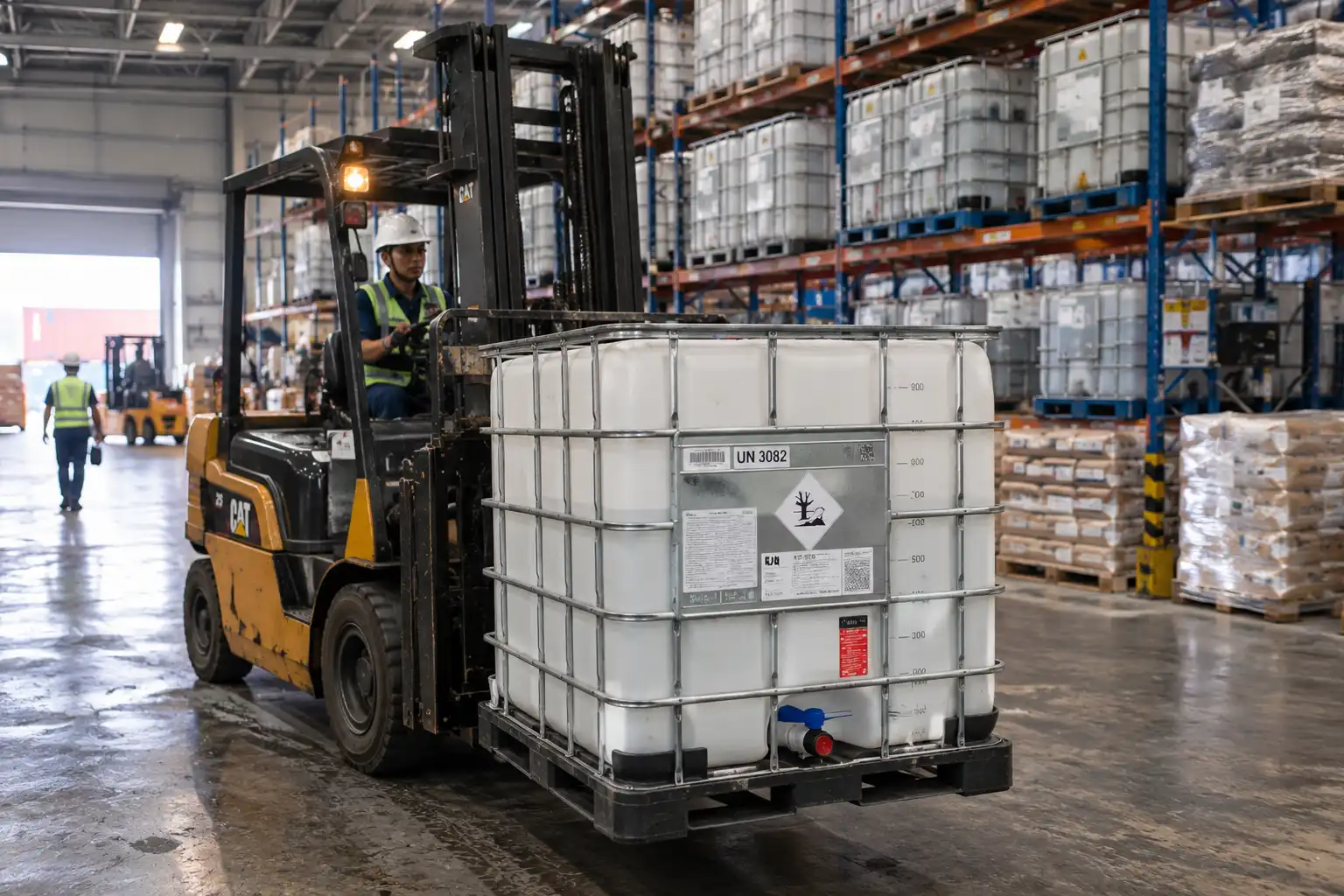 Bulk container adalah kontainer untuk mengangkut barang curah, yaitu muatan yang tidak dikemas satuan.