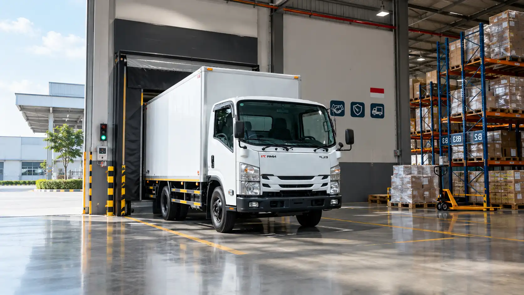 Perbedaan truk CDD dan CDE dapat terlihat dari jumlah ban, muatan, dan tenaga mesinnya.